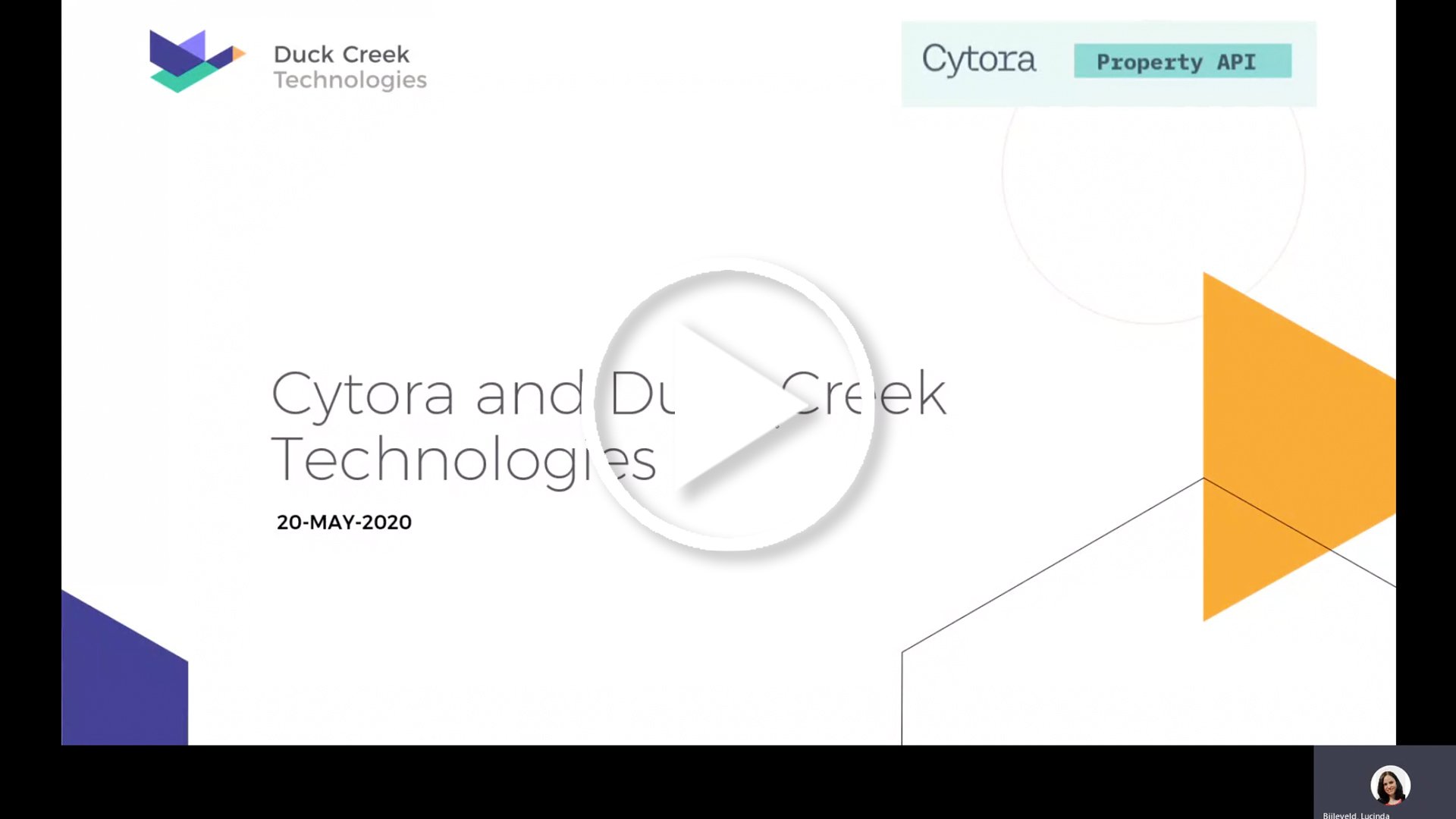 Duck Creek Integration with Cytora_Thumbnail_Play